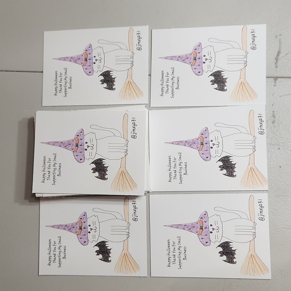 @jinxy231 CUSTOM BUSINESS CARDS 50 COUNT - Picture 3 of 4